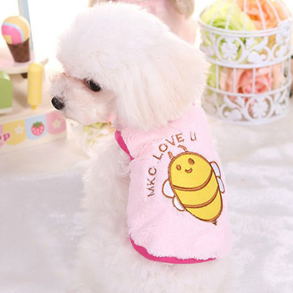 Strawberry Costume Clothes for Teacup Puppies