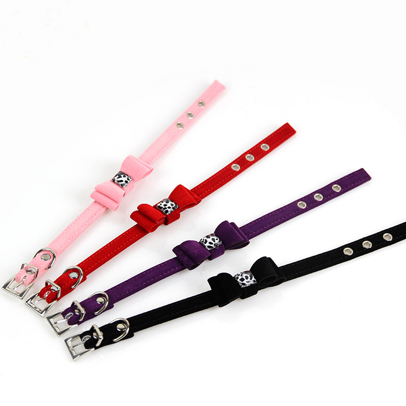 Luxurious Bowknot Belt For Teacup Puppies