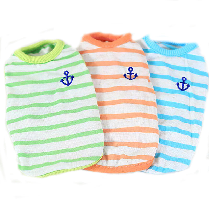 Sailor Anchor Clothing For Teacup Puppy